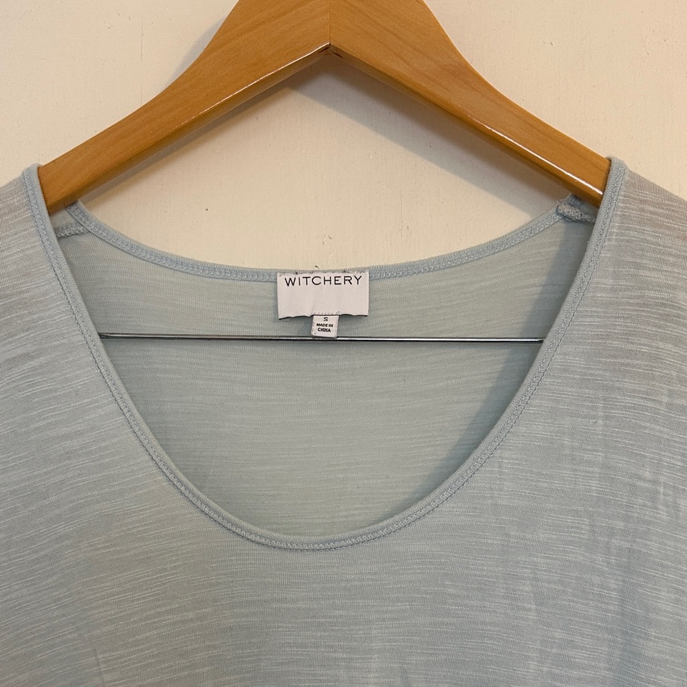 Witchery Soft Blue Top - Picture 2 of 4